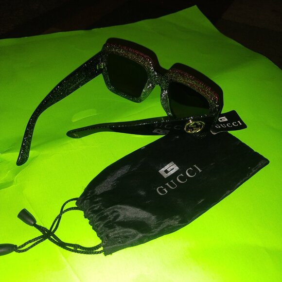 GUCCI SUNGLASSES SPARKLY - Picture 15 of 16